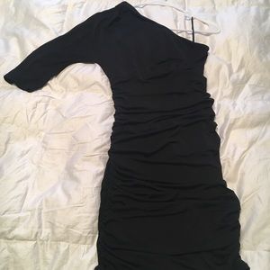 Express One Shoulder Cocktail Dress LBD